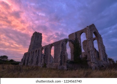 Covehithe Church In Suffolk