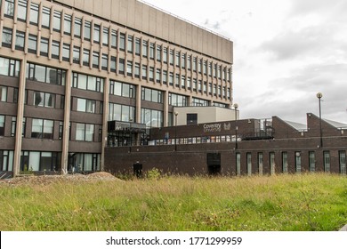 Coventry, Warwickshire / Uk - Friday 3rd July 2020: Coventry University Arts And Humanities Building And Lecture Halls