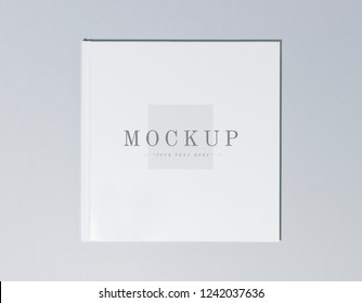 Cover of a book mockup