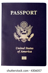 The Cover Of A New (2007) US Passport.