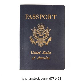 The Cover Of A US Passport.