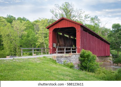 Covered bridge, Cataract falls Indiana