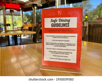 Covid Safety Guidelines For Eating Food At Restaurants And Dining 