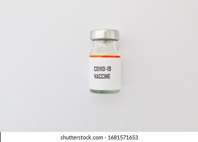 Covid-19 2019-ncov Coronavirus Vaccine Bottle Vaccination