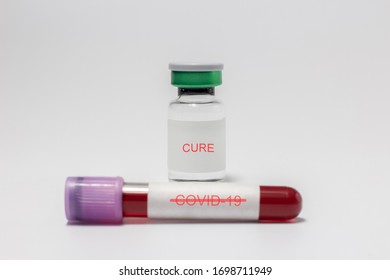 Covid-19 Tubo de análisis de muestras de sangre y Vacuna para la prevención, cura y tratamiento de la infección por el coronavirus
