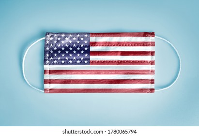 Illustration American Emblem Mask Independence Day Stock Vector ...