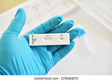 COVID-19 Negative Test Result By Using COVID-19 Antigen Test Kit Or ATK, Rapid Test Method