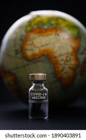 Covid-19 Vaccine With Map Of Australia