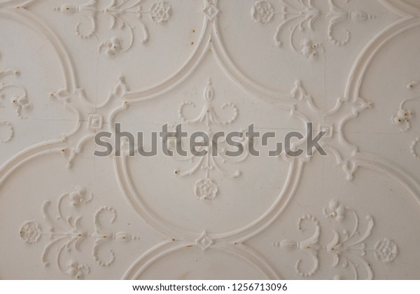 Coving Artex Old Fashioned Ceiling Art Stock Photo Edit Now