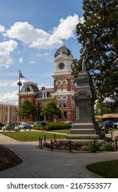 Covington Georgia Usa June 14 2022 The Beautiful Courthouse Downtown 