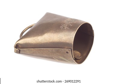 Cow Bell Isolated On White Background