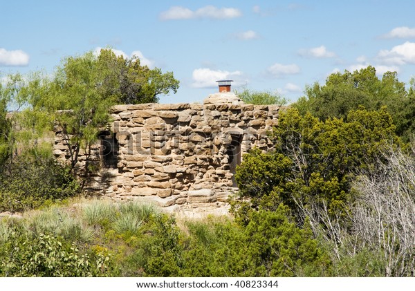 Cow Camp Cabin Palo Duro Canyon Stock Photo Edit Now 40823344