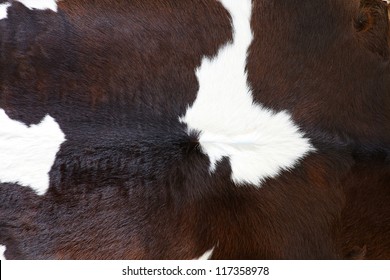 Cow Fur (skin) Background Or Texture