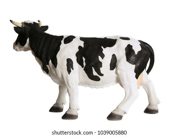 Cow Isolated On White Background 3d Stock Illustration 1497503726