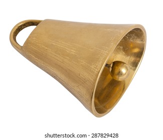cowbell isolated on white background