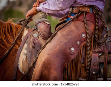 Cowboy gear close up and ready - Shutterstock ID 1934826923
