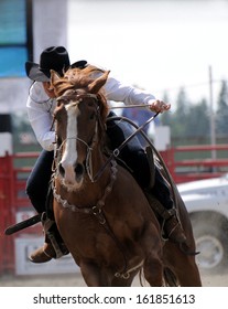 Cowboy riding
