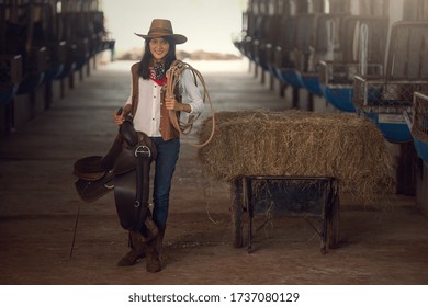 style cowboy girl
