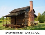 Cowpens National Battlefield Park historic cabin