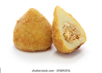 Coxinha De Frango Brazilian Chicken Croquette Stock Photo 195892931 ...