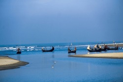 Cox's Bazar Beach At Bangladesh 