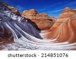 Coyote Buttes - The Wave in winter, Arizona