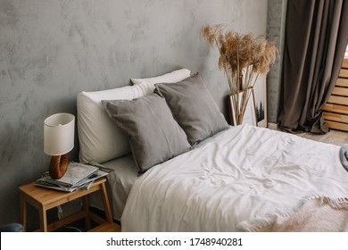 Cozy Bed Design In Scandinavian Style