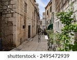 Cozy central streets of inner Makarska