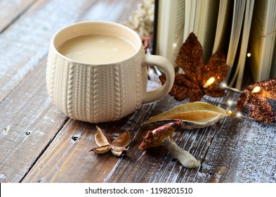 Cozy Fall Setup Coffee