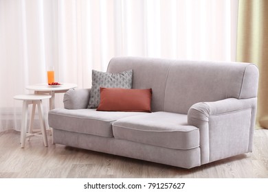 Cozy Grey Sofa Modern Room Stock Photo 791257627 | Shutterstock