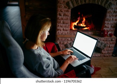 Laptop Fireplace Stock Photos Images Photography Shutterstock