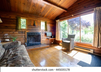 Wooden Cabin Interior Images Stock Photos Vectors