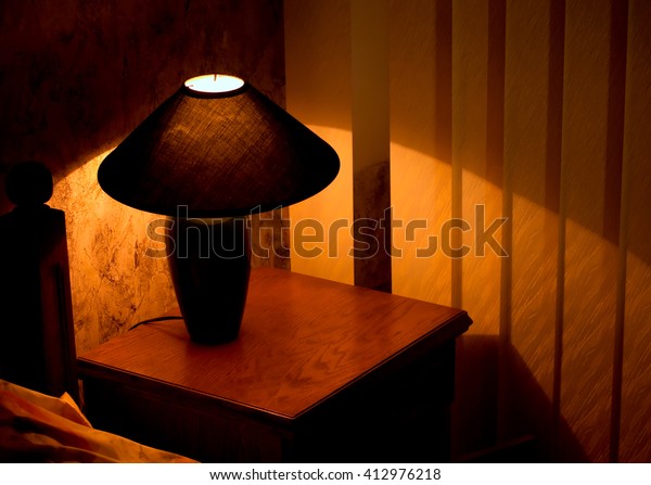 lamp on a stand