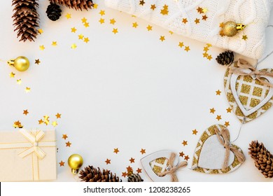 Cozy Magical Christmas Background Writing On Stock Photo 1208238265 ...