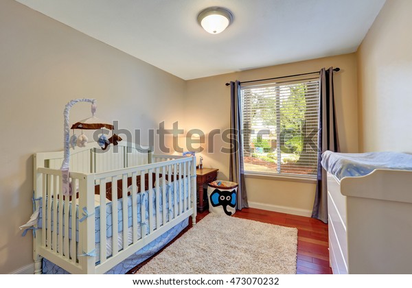 Cozy Nursery Room Crib Carpet Baby Stock Photo Edit Now 473070232