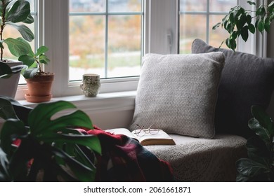 Cozy Reading Nook By A Window