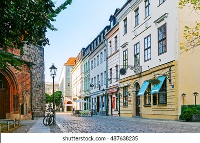 A cozy street in Berlin, Germany
