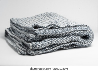 Cozy Warm Knitted Blanket To Wrap Up In For Winter