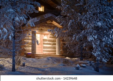 Winter Cottage Images Stock Photos Vectors Shutterstock