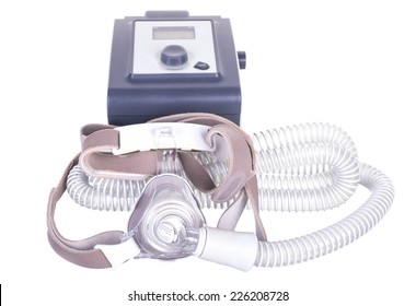 CPAP machine for people with sleep apnea.