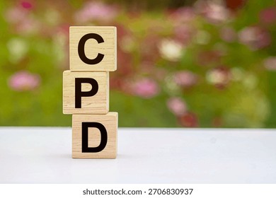 CPD stands for Continuing Professional Development, which means continuous learning and development of skills, knowledge and experience throughout one's working life to keep professionals current.