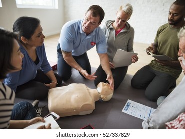 CPR First Aid Training Concept - Powered by Shutterstock