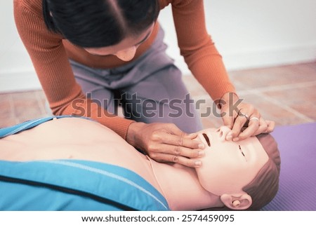 (CPR) First aid used to save a person who has stopped breathing or whose heart has temporarily stopped beating but still has a pulse. It is a life-saving first aid procedure in an emergency.
