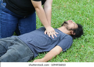 Cpr Technique Help First Aid Urgency Stock Photo 1094936810 | Shutterstock