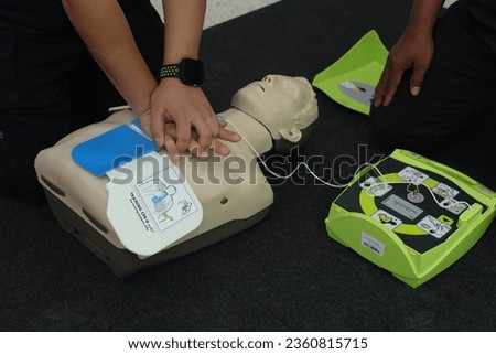 CPR training AED Training first aid ปั๊มหัวใจช่วยชีวิต เจ็บป่วยฉุกเฉิน