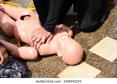 CPR Training Course Basic Life Support Concept Healthcare