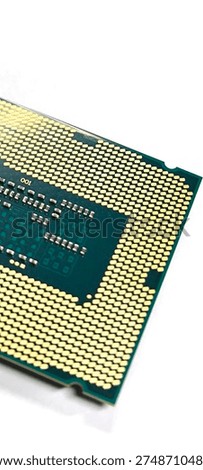 CPU for computers. Technological concepts.