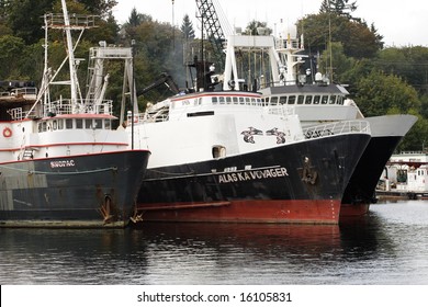 Crab Boats Featured On The Deadliest Catch