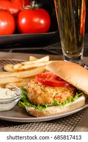 Crab Cake Sandwich