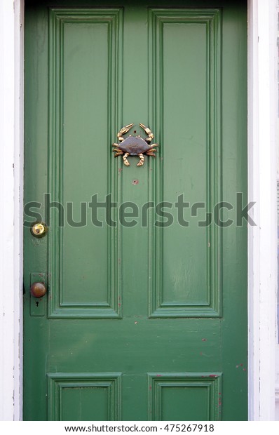 Crab Door Knocker Stock Photo Edit Now 475267918